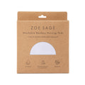 Zoe Sage Washable Bamboo Nursing Pads 8 Pack - Silk