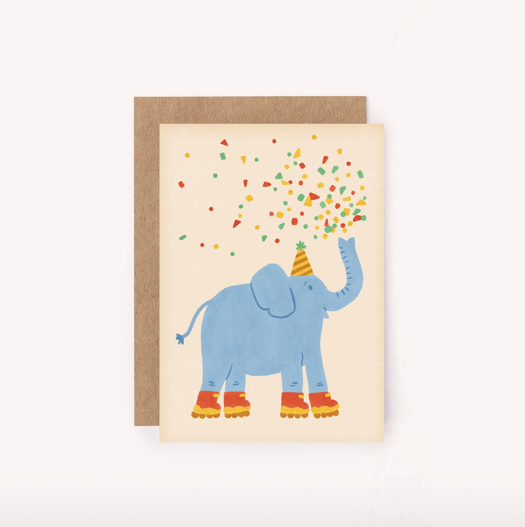 Lauren Sissons Studio Elephant Mini Card