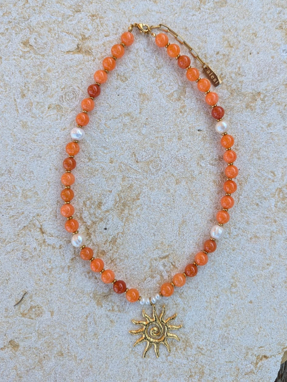 [SECONDS] Solstice Necklace - Ochre