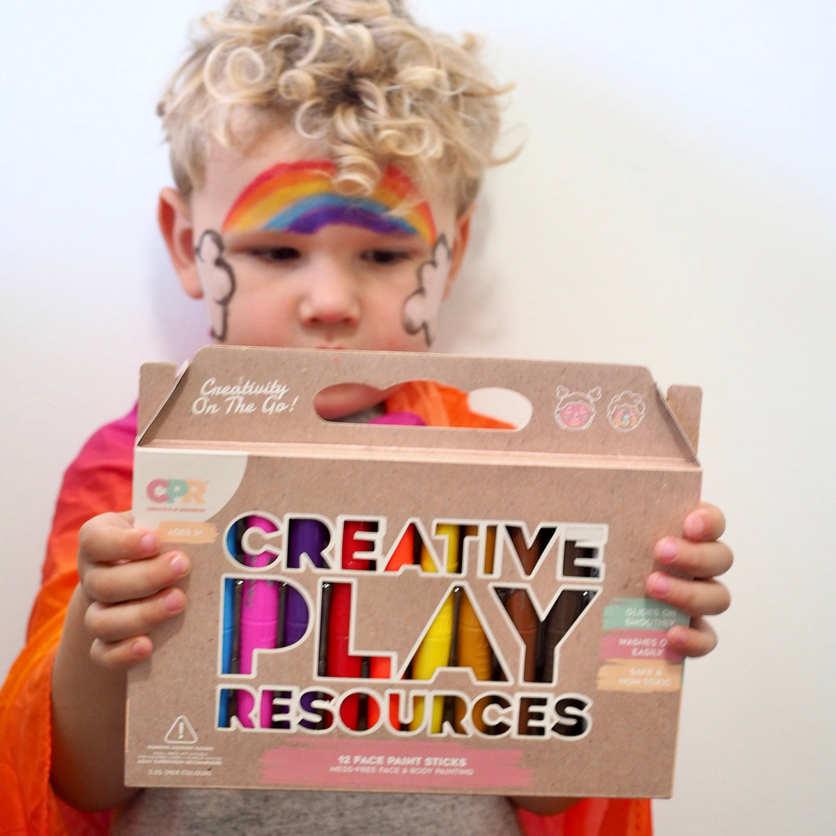 Creative Play Resources Face Paint Sticks - 12 Pack