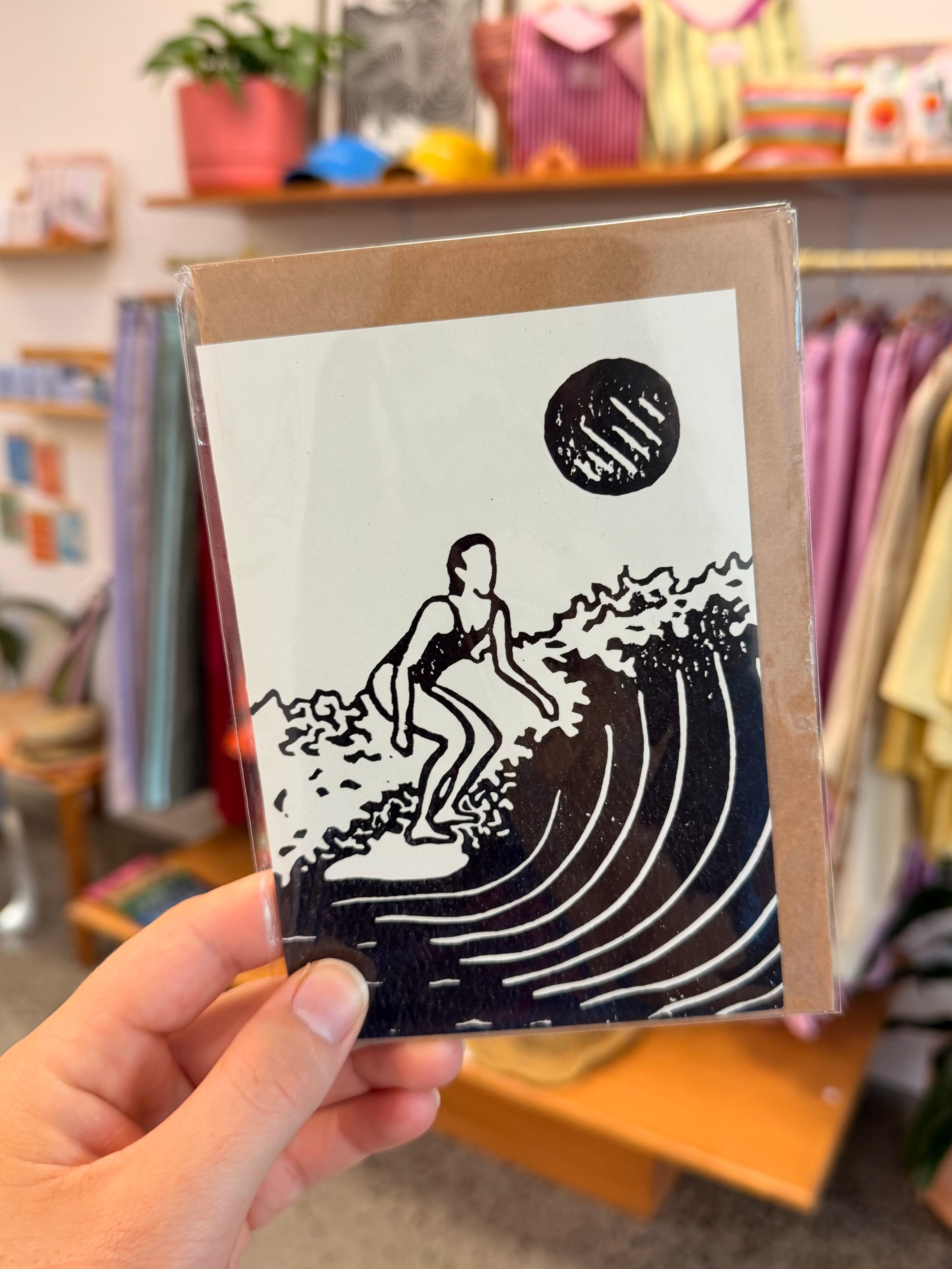 Surfer Girl | Greeting Card