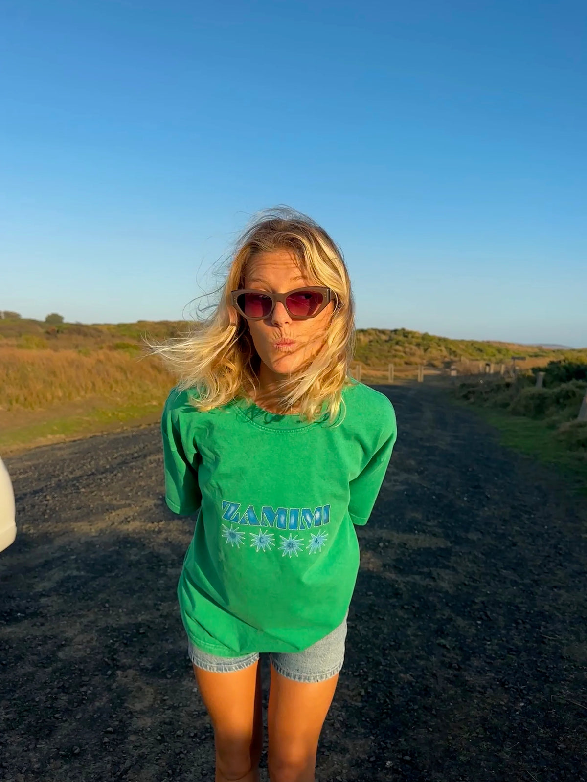 Zamimi Solstice Tee - Green