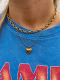 'LOVE' Heart Necklace