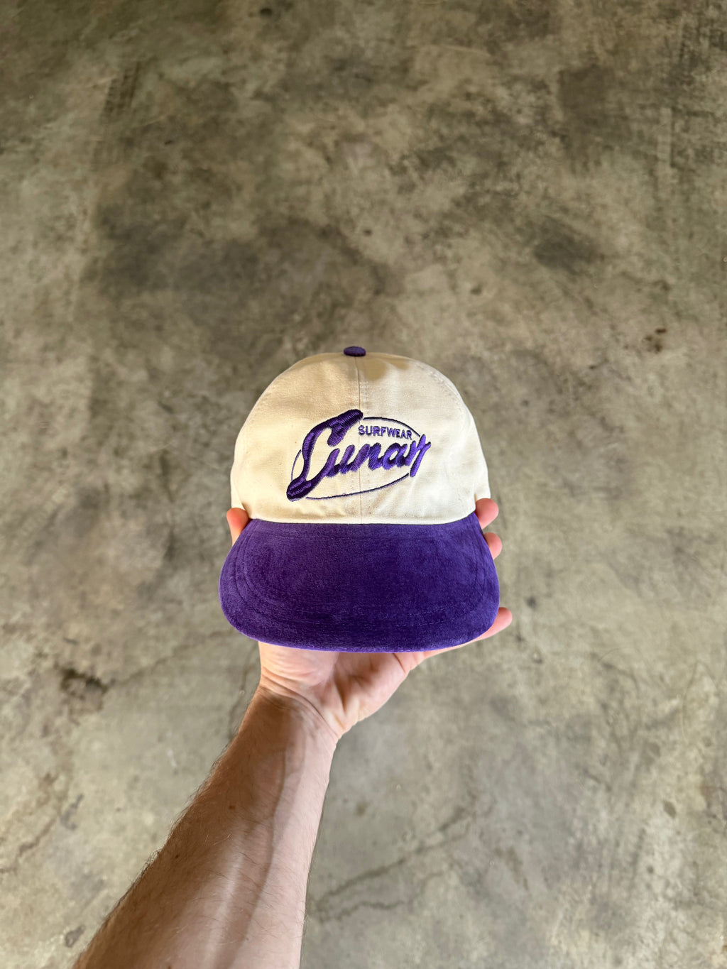 Lunar Co Nostalgia 6 Panel Cap - Purple