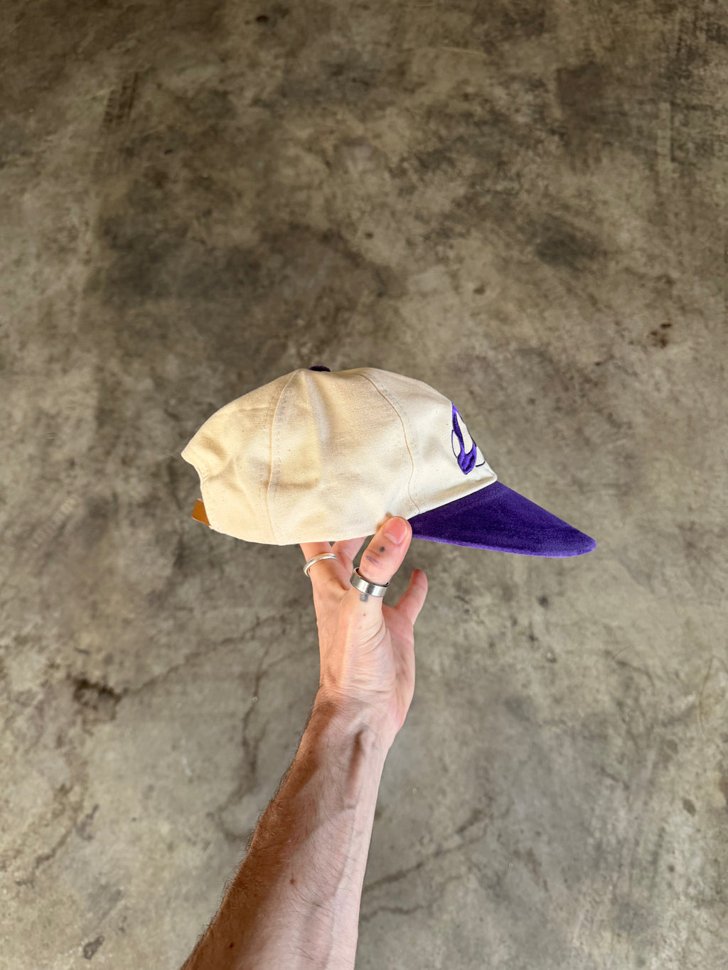 Lunar Co Nostalgia 6 Panel Cap - Purple