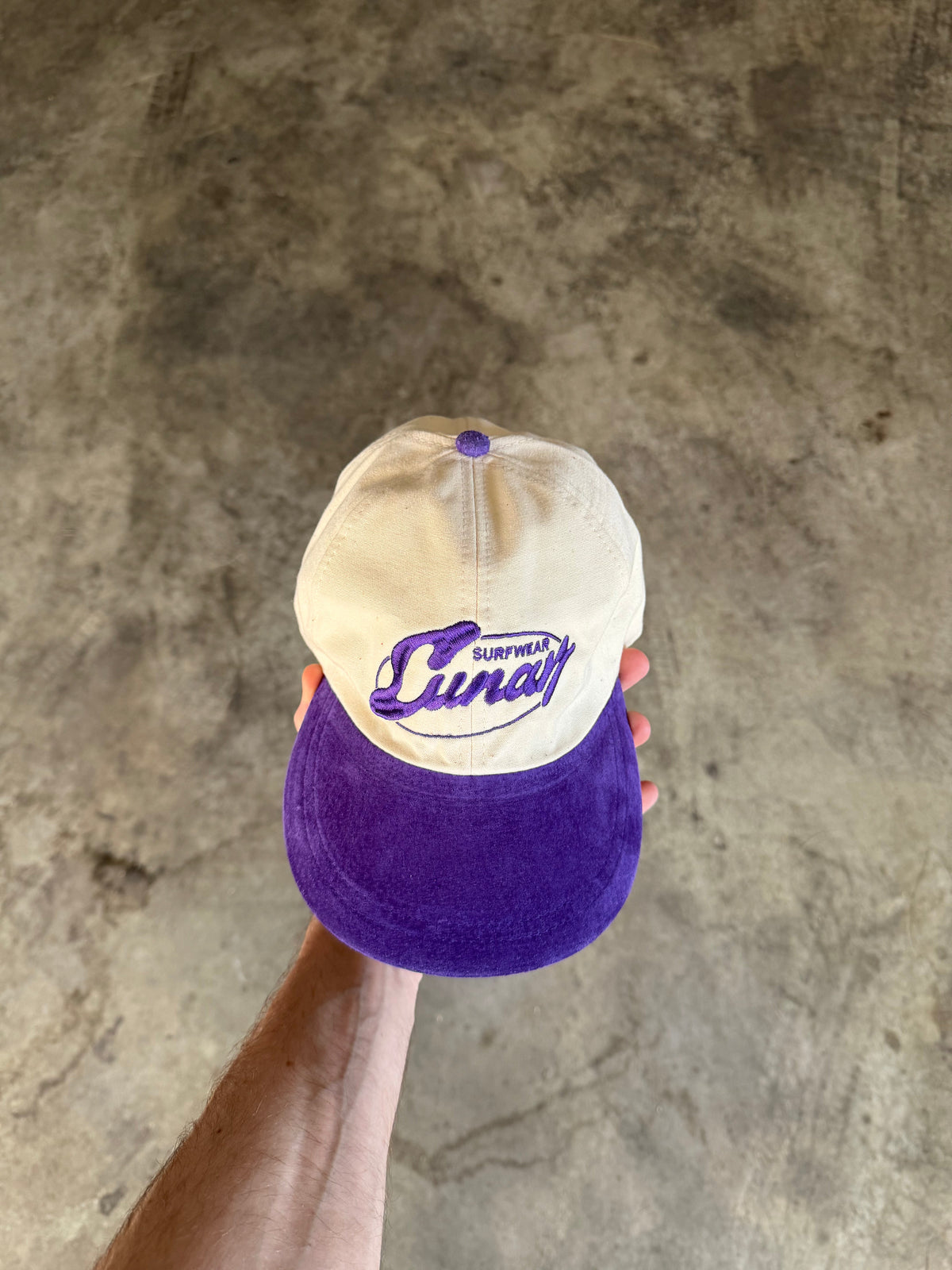 Lunar Co Nostalgia 6 Panel Cap - Purple
