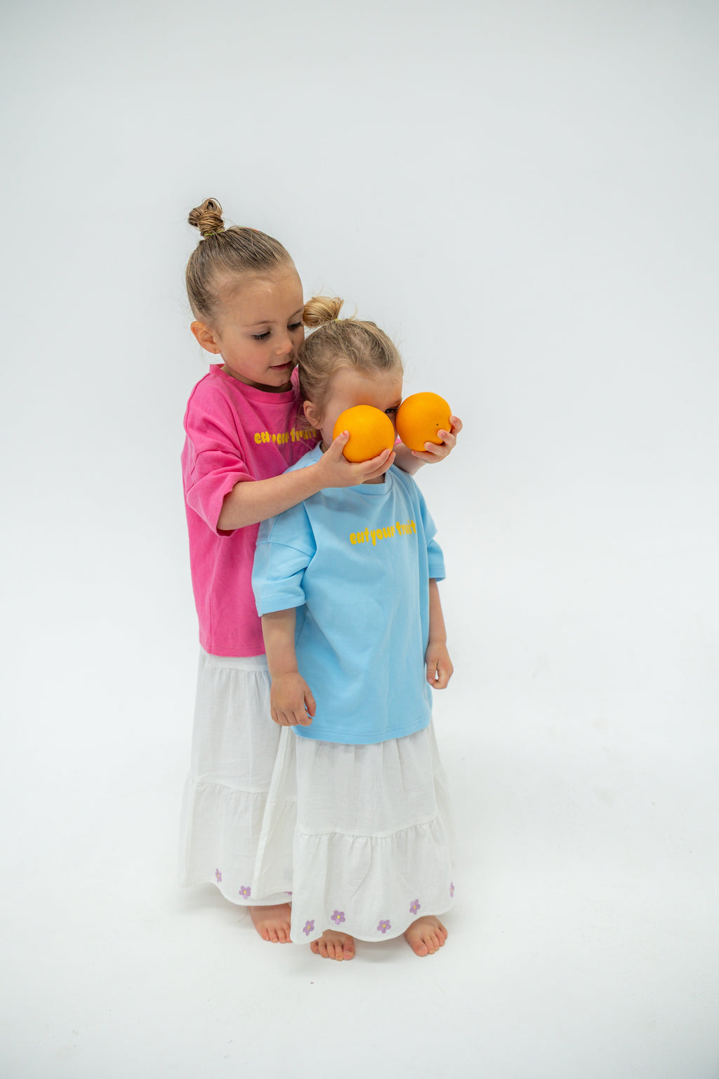 Lennyco Eat Your Fruit Tee - Sky Blue