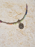 Sand Dollar Gemstone Necklace