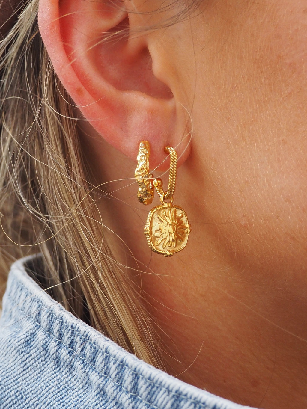 'Lumina' Earrings (Double-Sided)