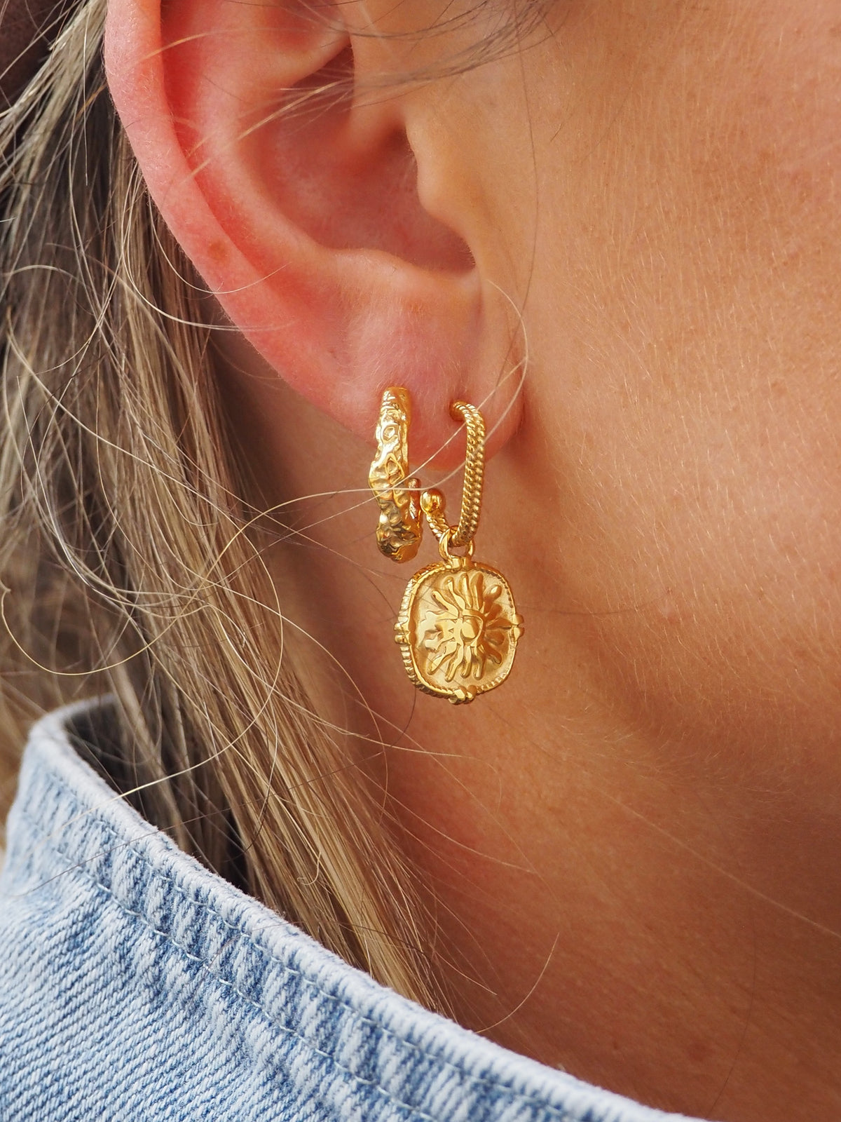 'Lumina' Earrings (Double-Sided)