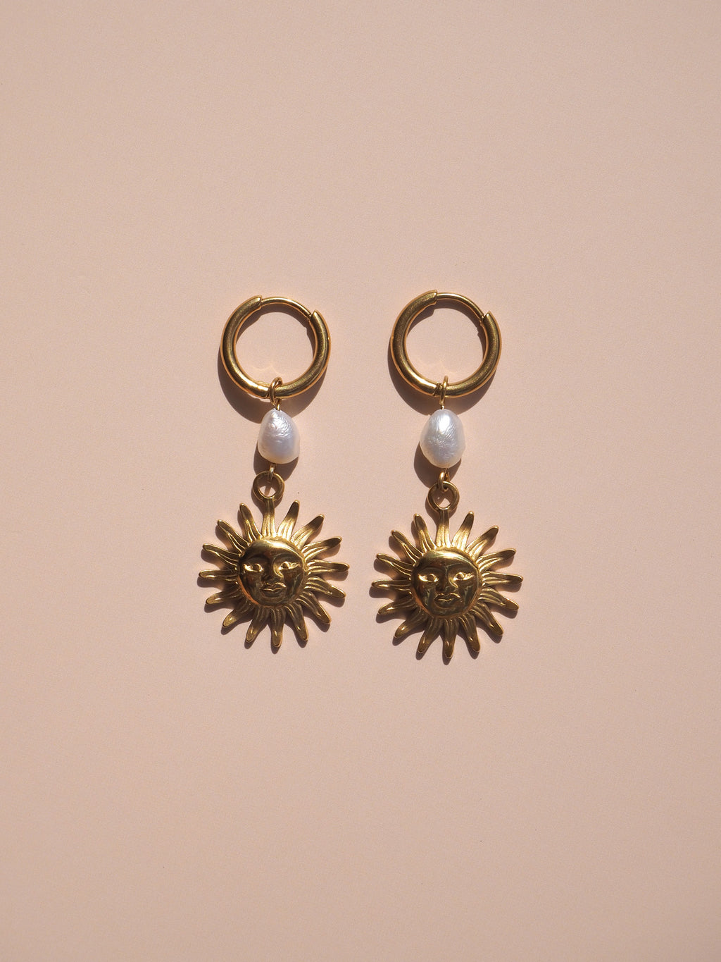 Sun Pearl Earrings