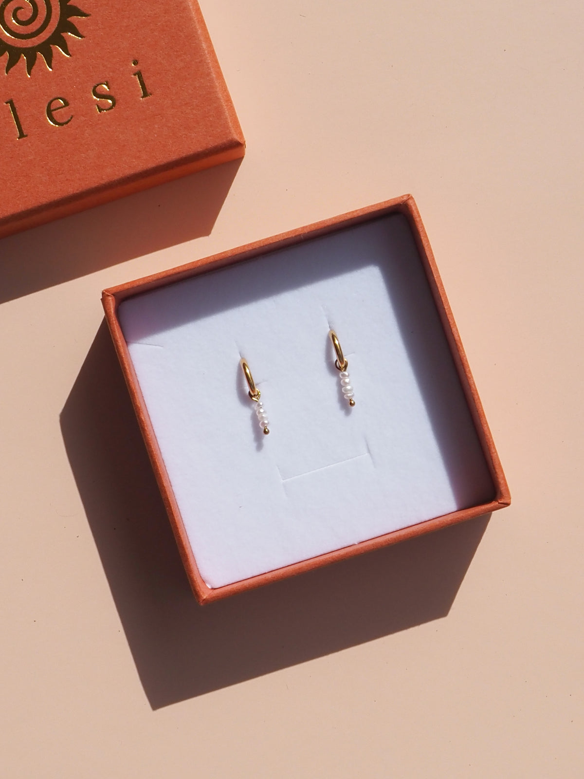 Freshwater Pearl Mini Stack Hoops