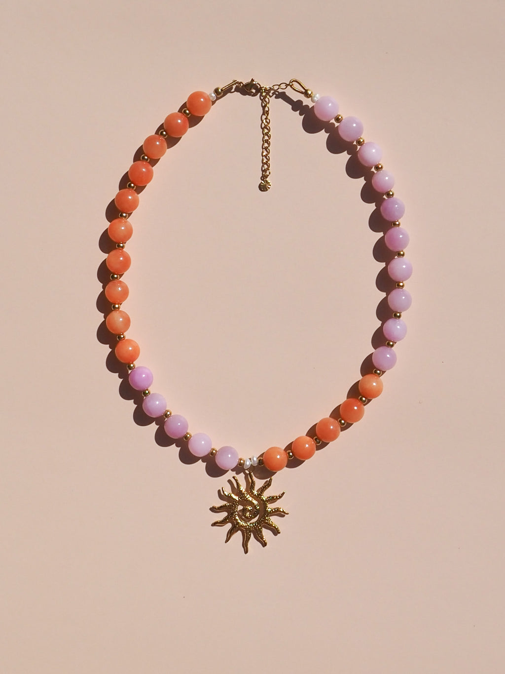 Spiral Sun Pink & Orange