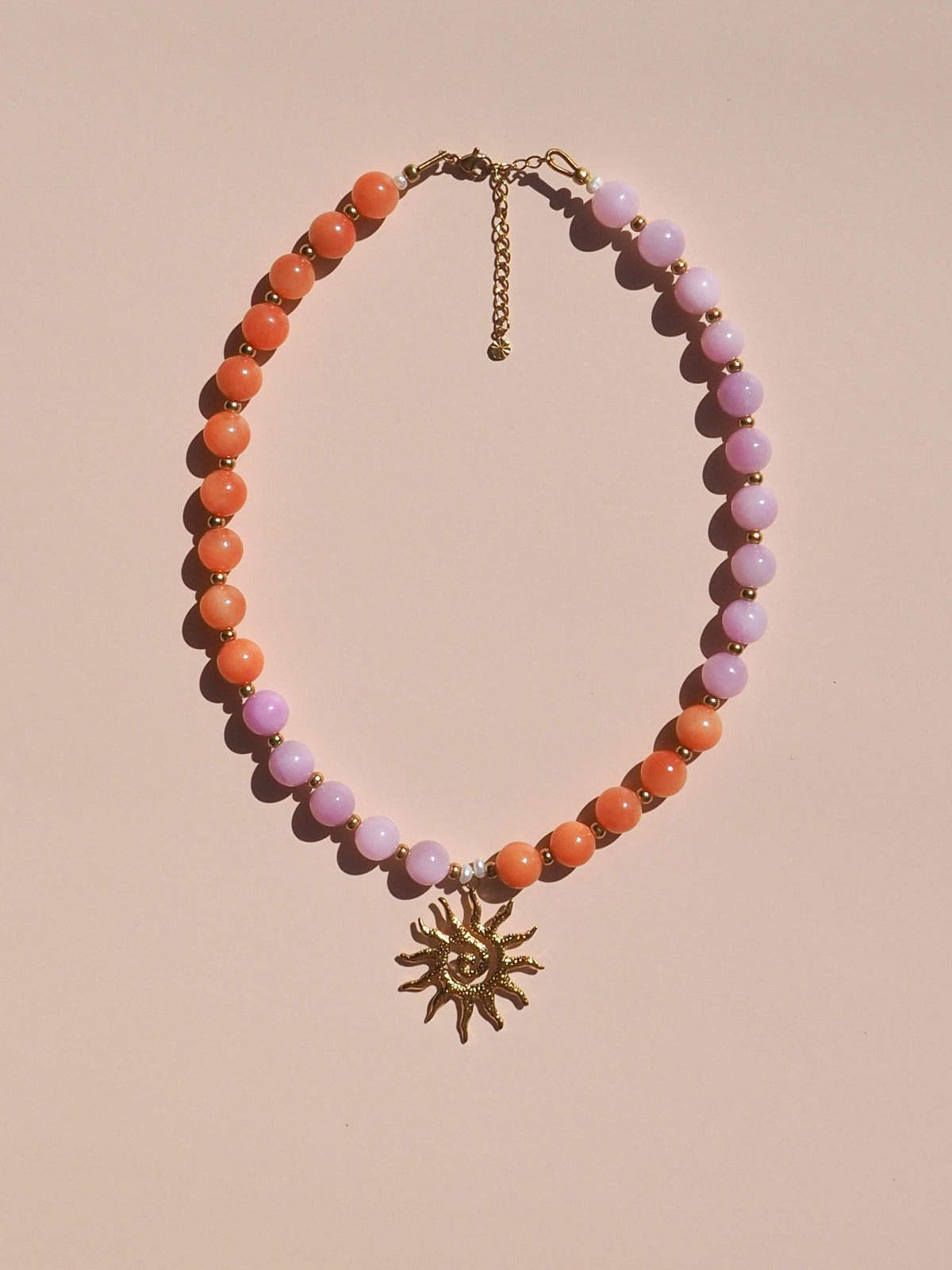 Spiral Sun Pink & Orange