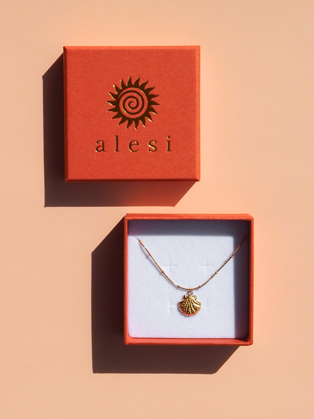 Seashell Scallop Necklace