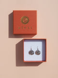 Sand Dollar Earrings 925 Sterling Silver