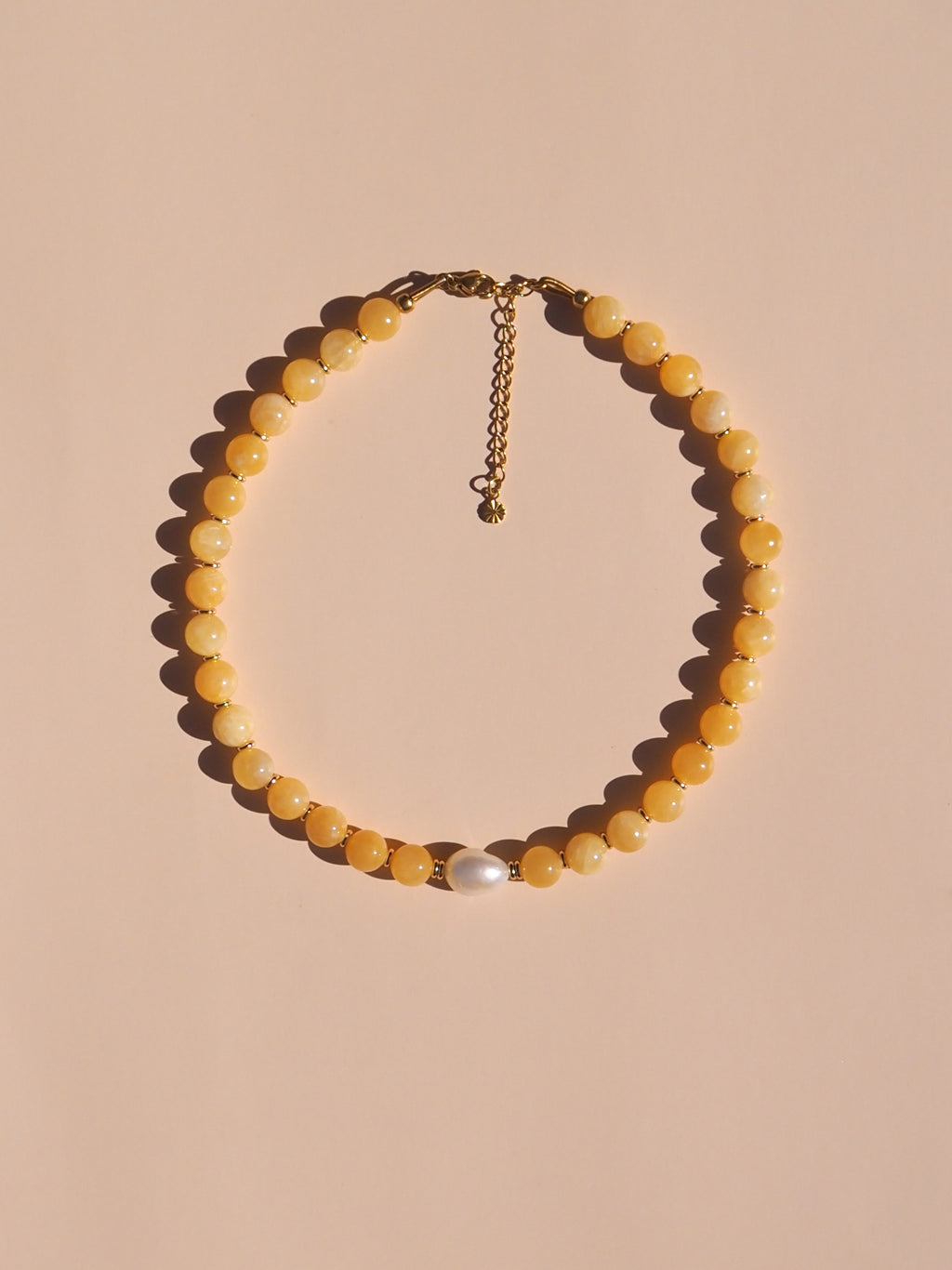 Freshwater Pearl Lemon Necklace