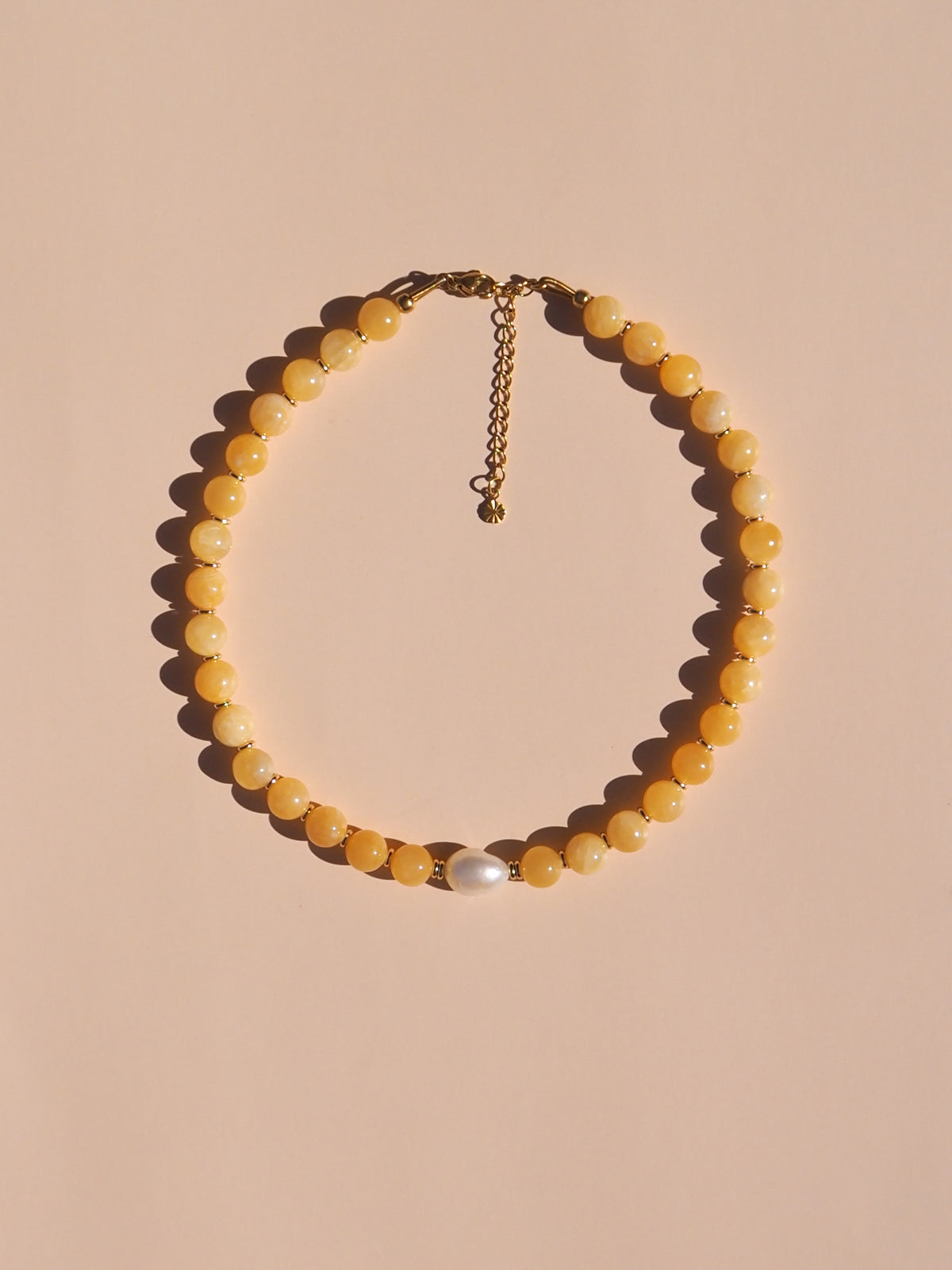 Freshwater Pearl Lemon Necklace