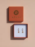 Starfish Hoop Earrings