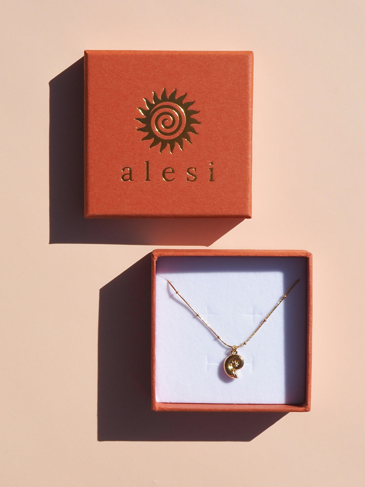 Spiral Shell Necklace