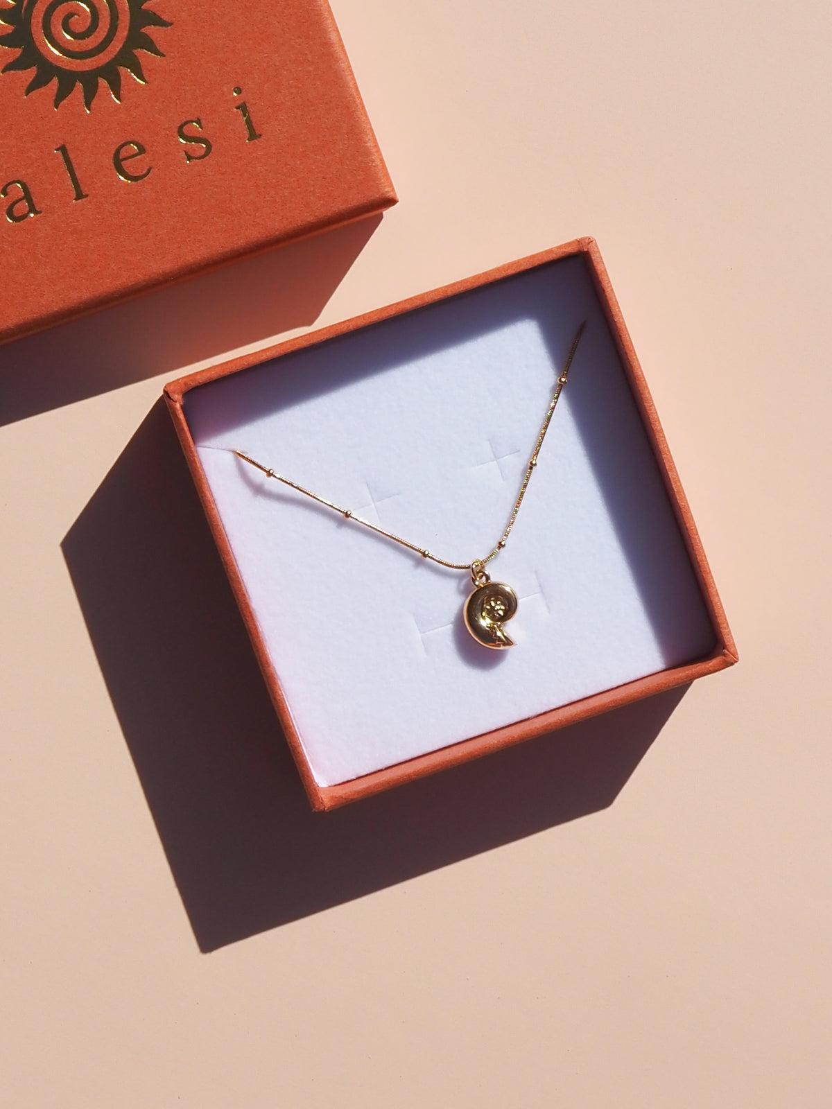 Spiral Shell Necklace