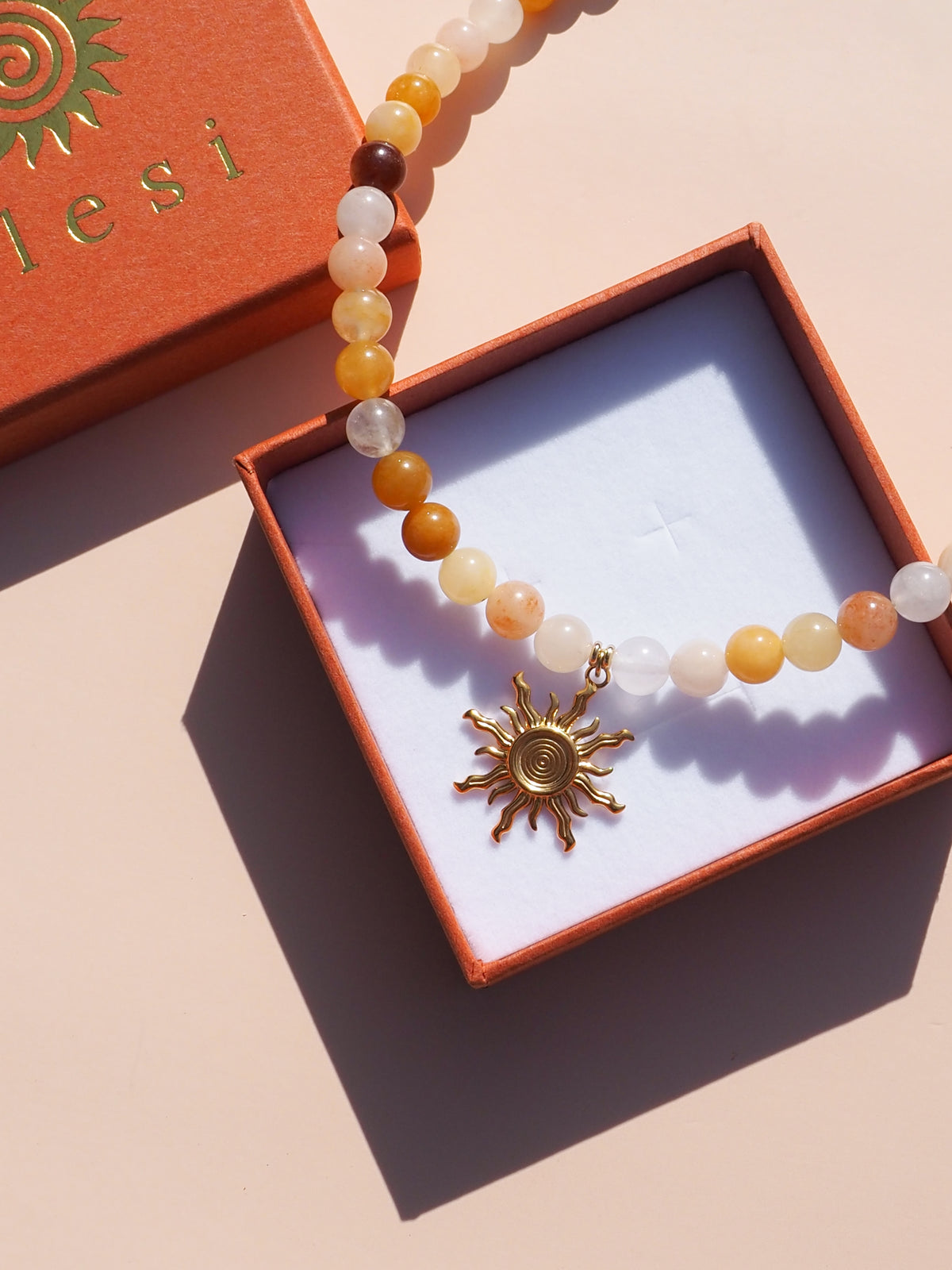 Multicolour Sun Necklace