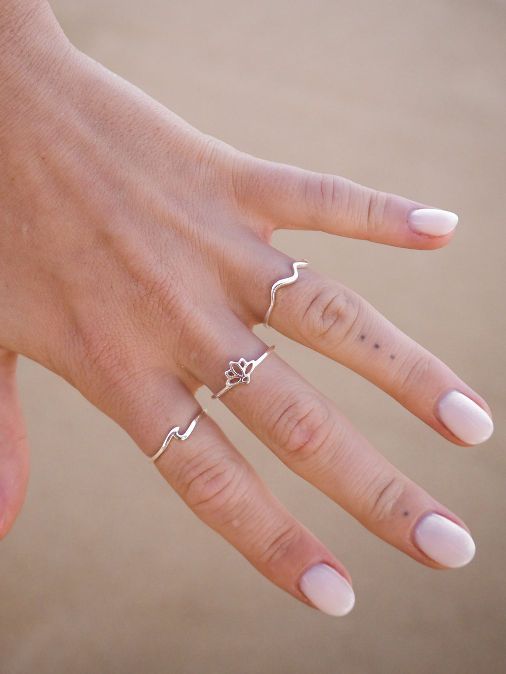 Wiggle Ring Sterling Silver