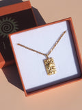 Pressed Star Pendant Necklace