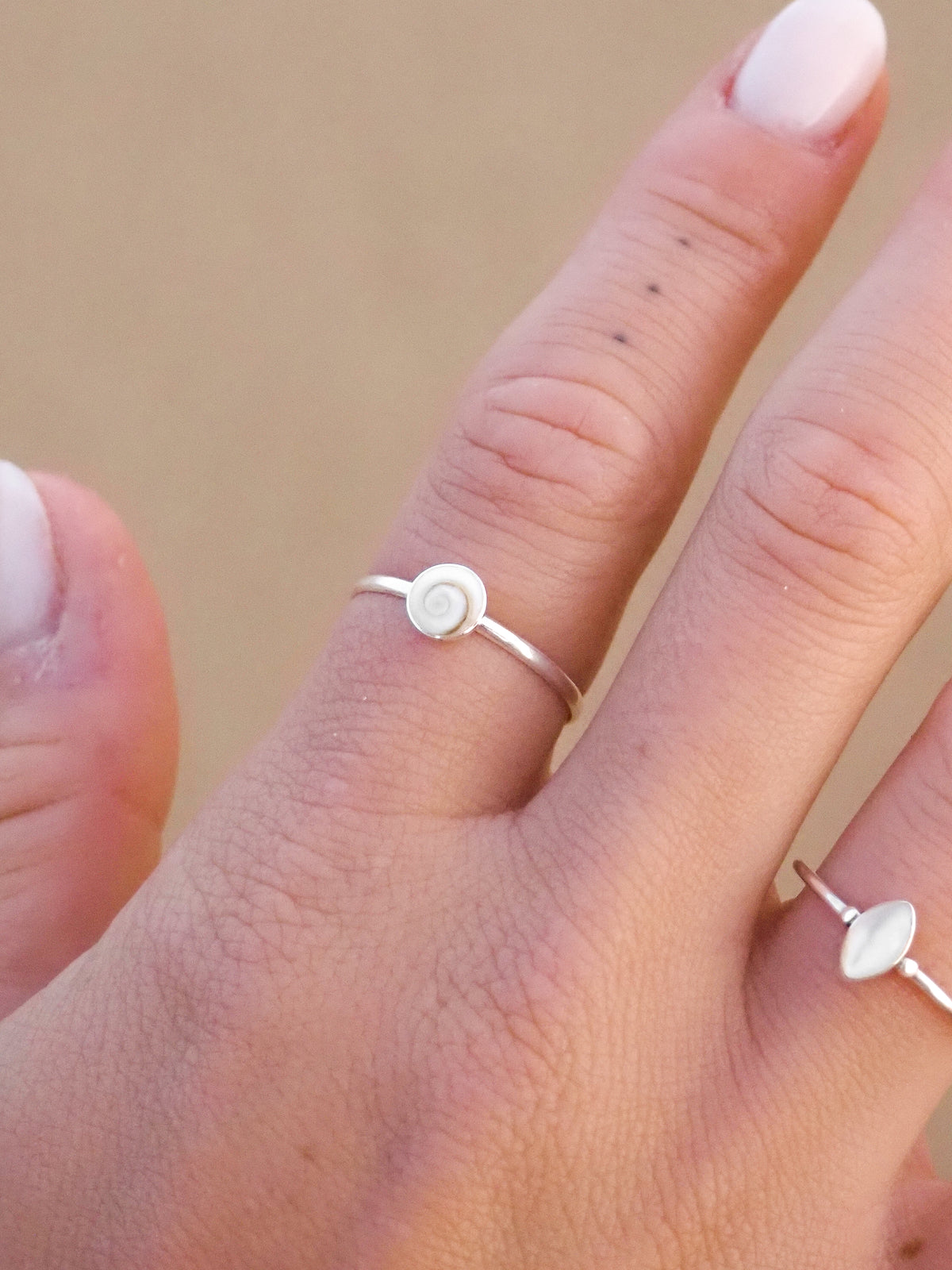 Shiva Shell Ring
