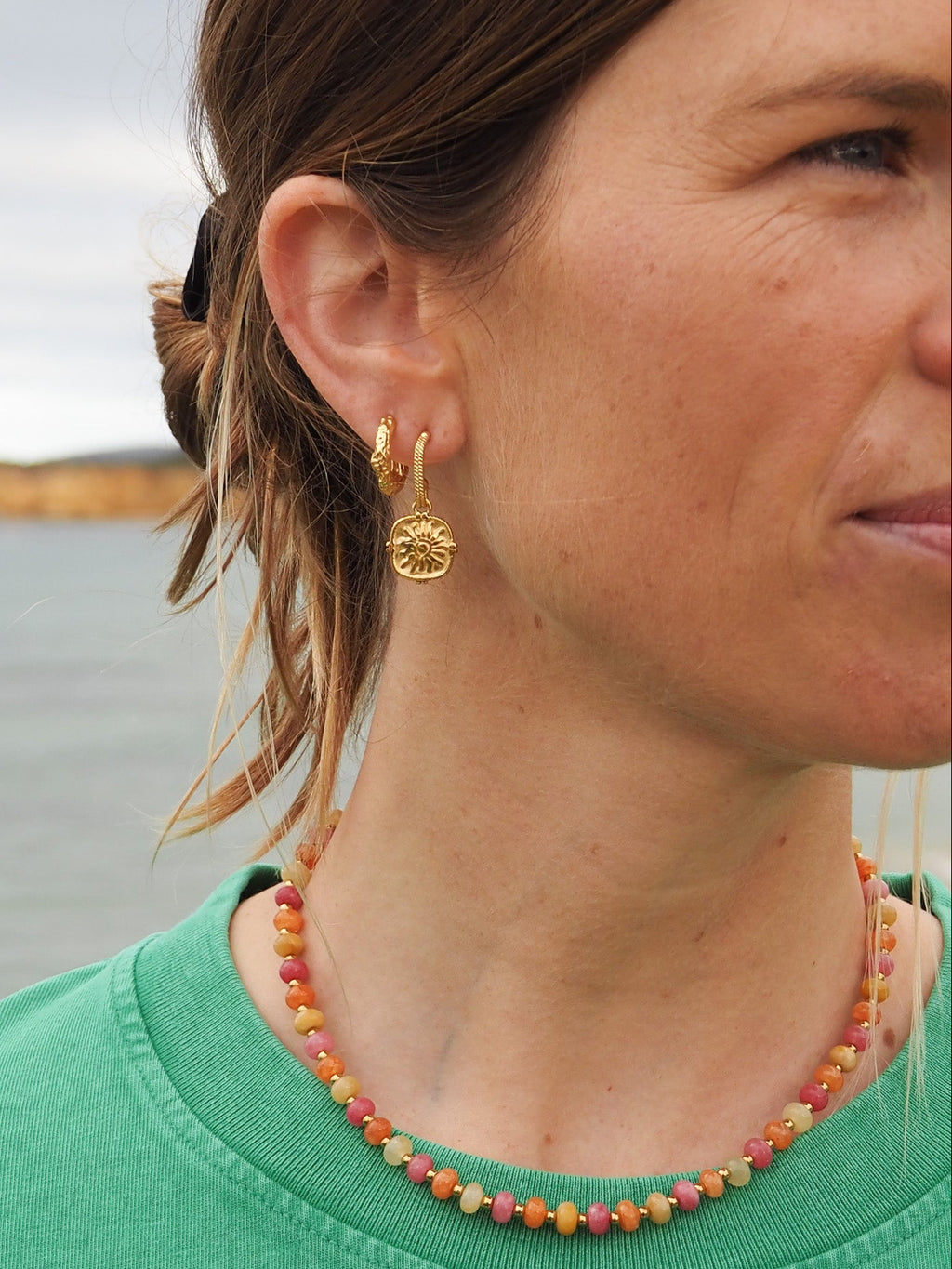 'Lumina' Earrings (Double-Sided)