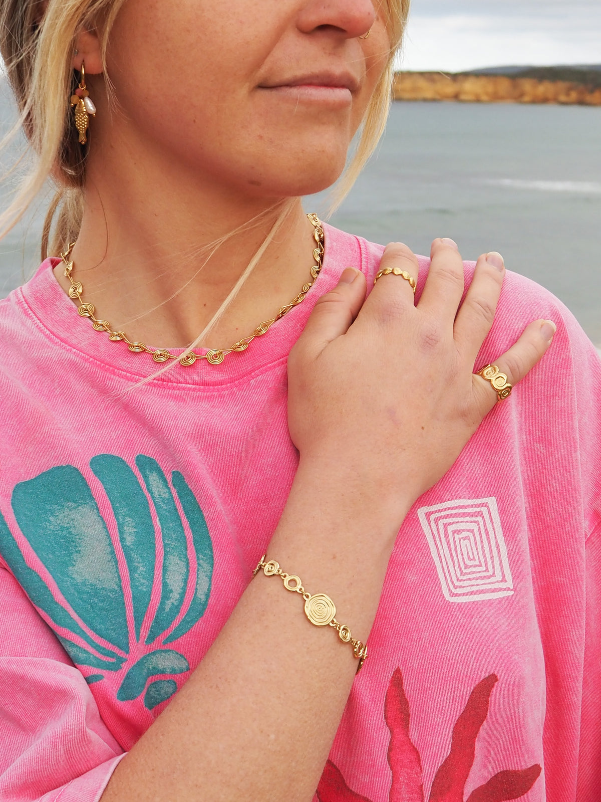 Swirly Spiral Bracelet