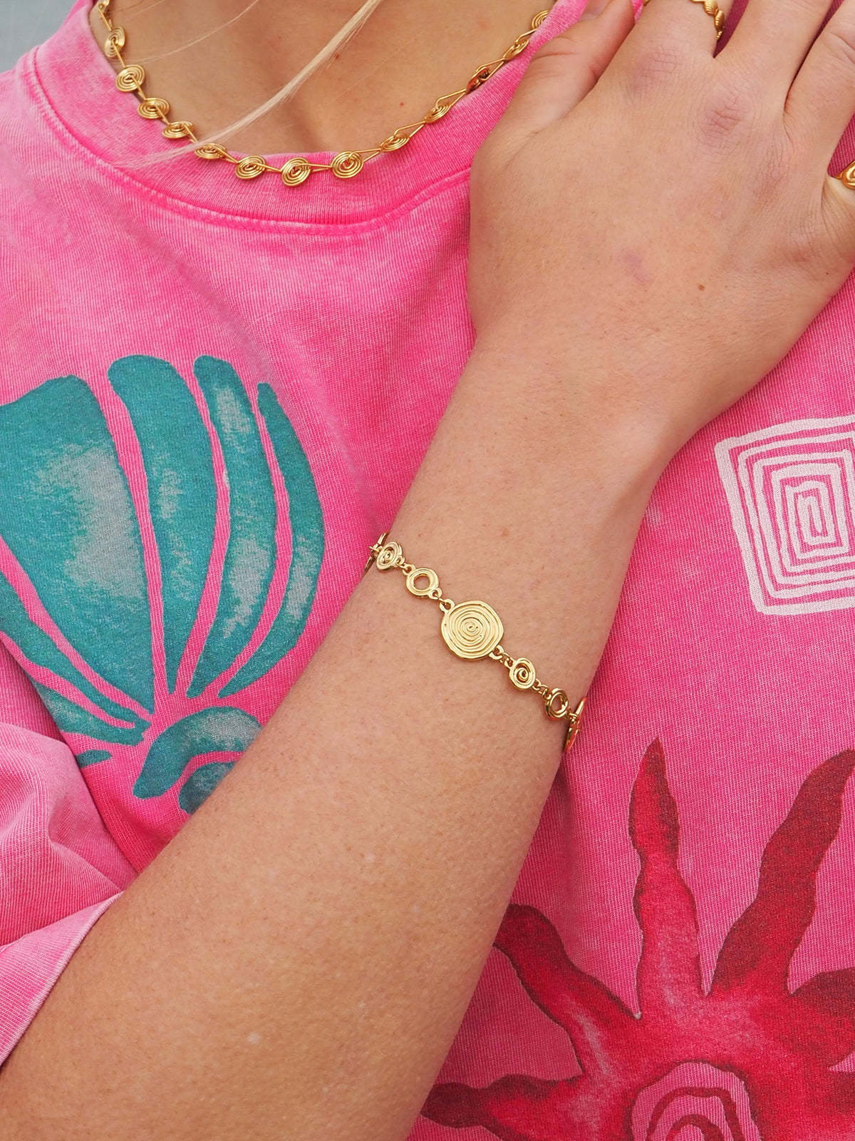 Swirly Spiral Bracelet