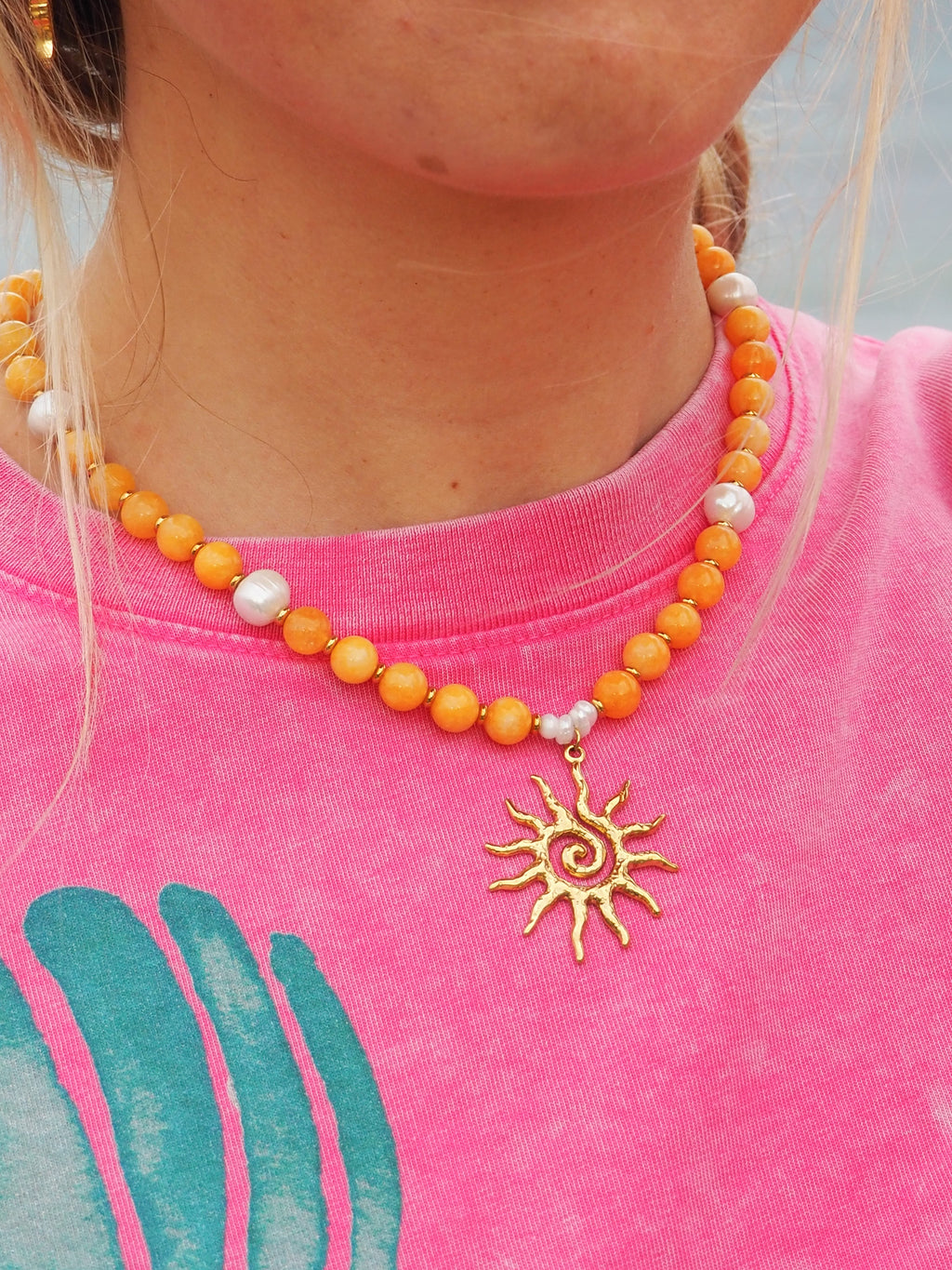 [SECONDS] Solstice Necklace - Honey