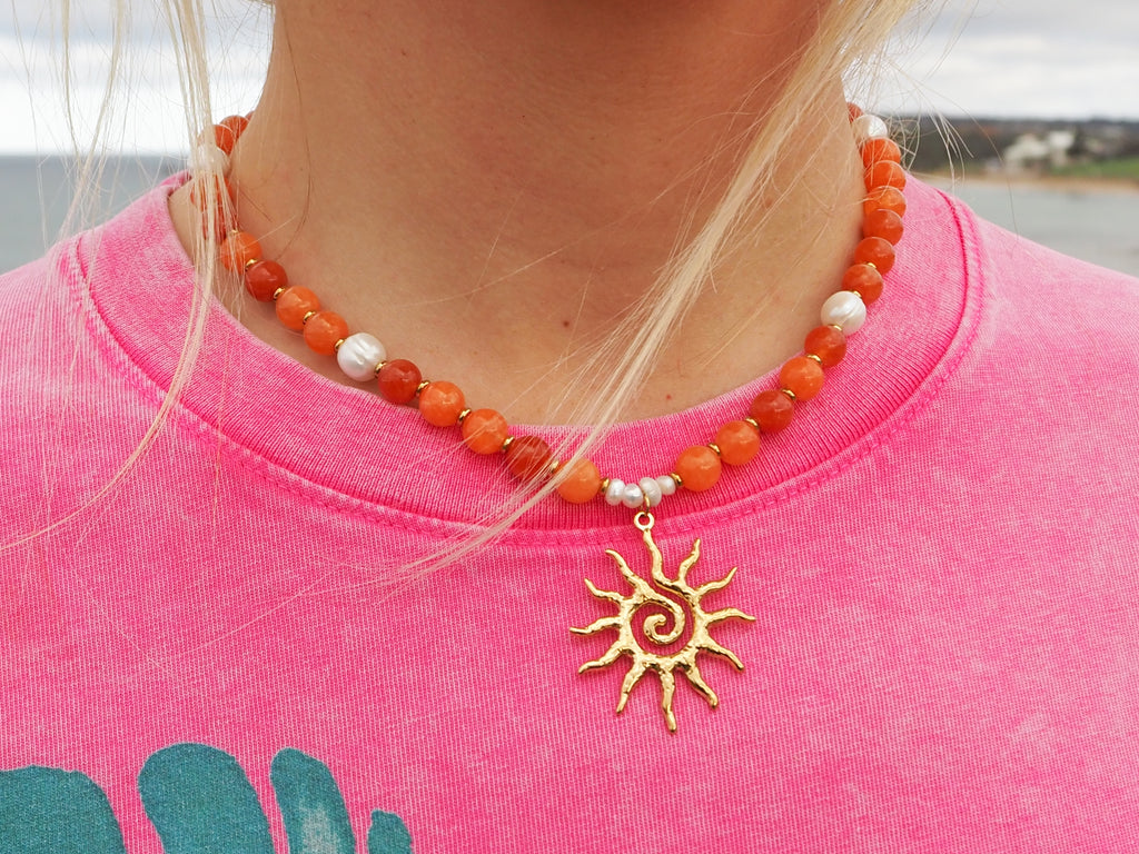 [SECONDS] Solstice Necklace - Ochre