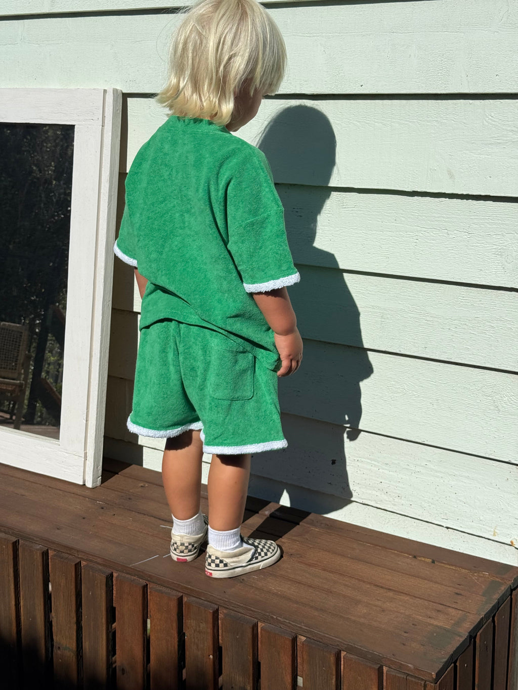 Lennyco Terry Towelling Set - Green