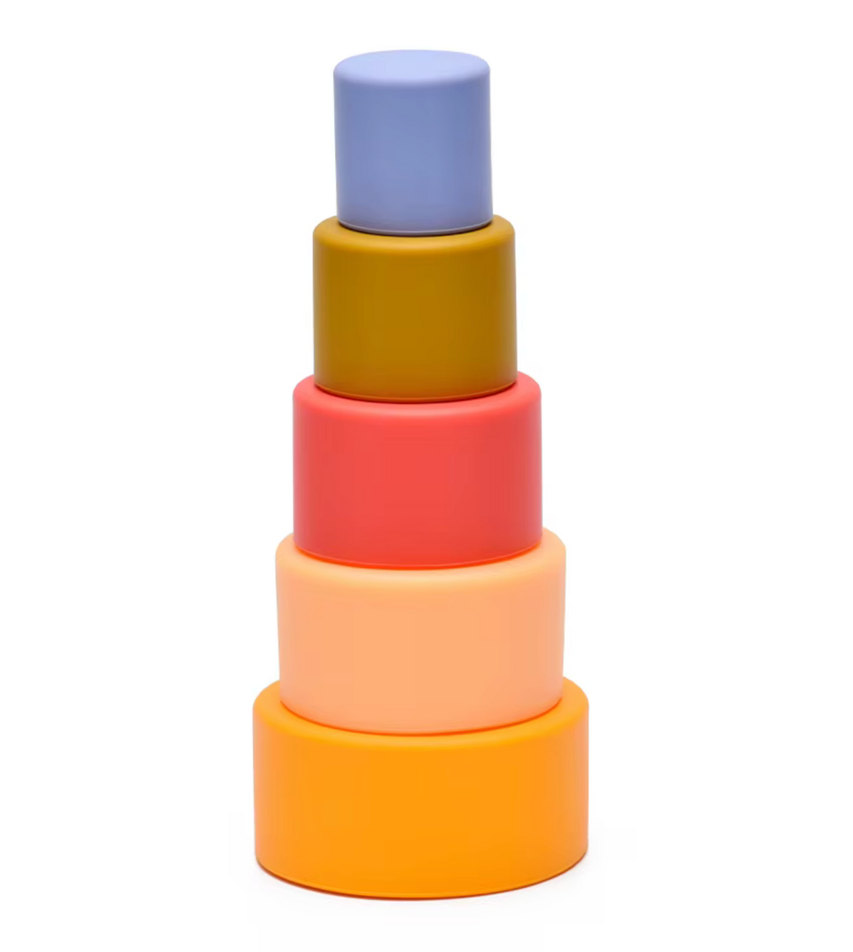 Milk Addict Silicone Stacking Cups - Golden Hour