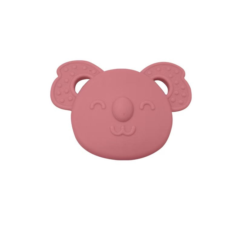 Lookbub Sensory Koala Teether - Burgundy