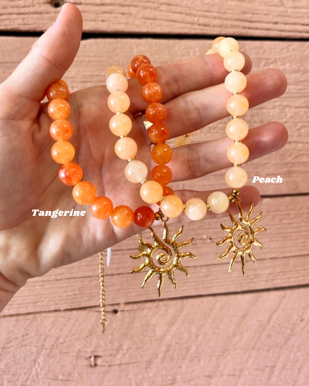 Spiral Sun - Peach