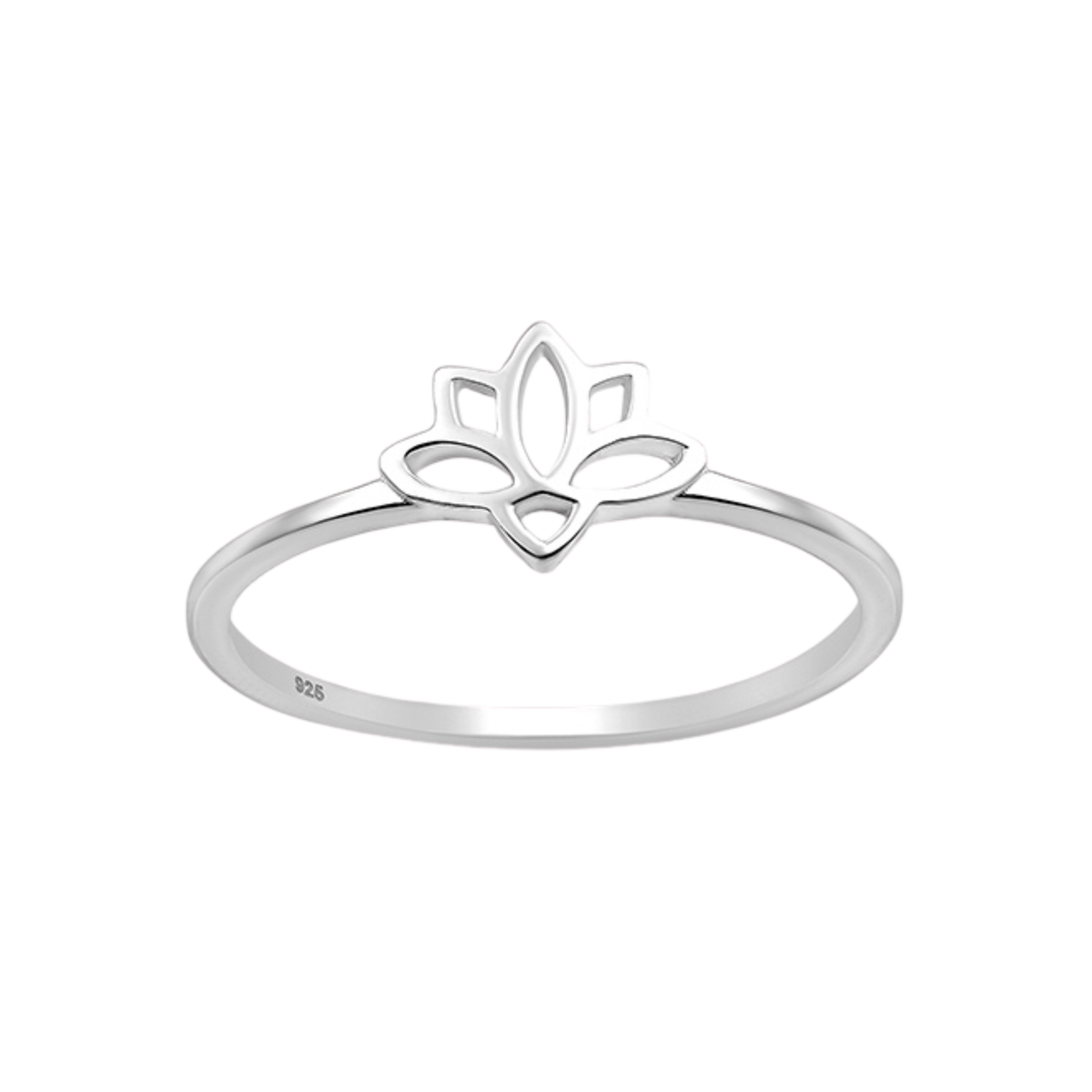 Lotus Ring Sterling Silver