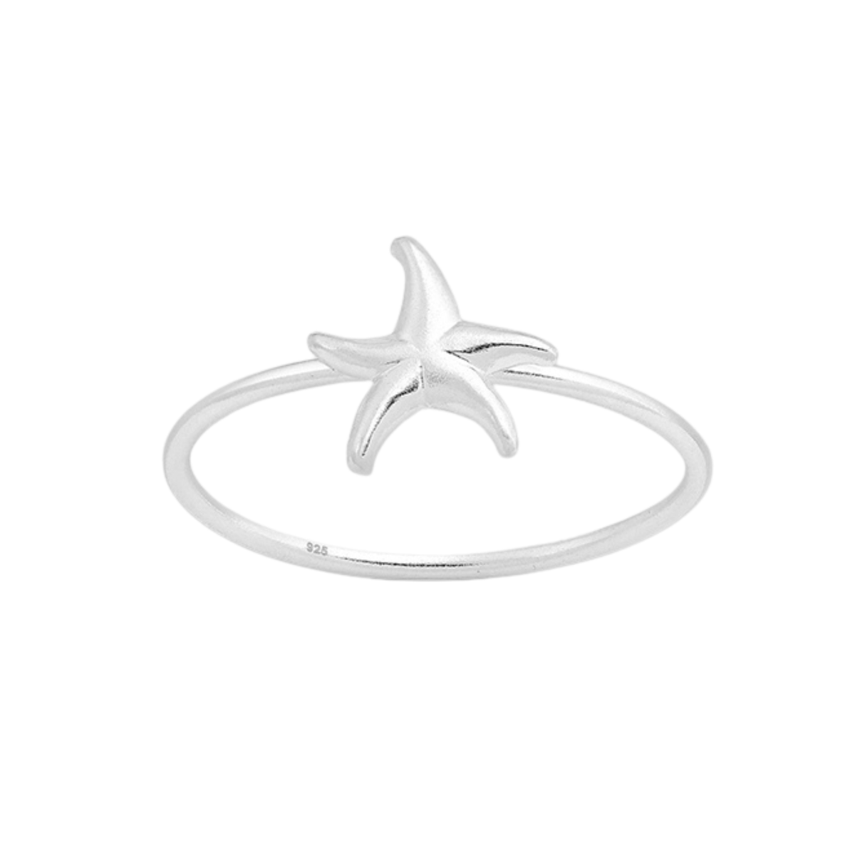 Starfish Ring Sterling Silver
