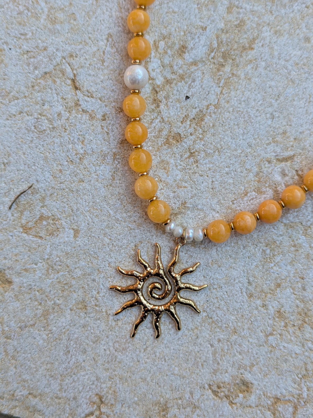 [SECONDS] Solstice Necklace - Honey