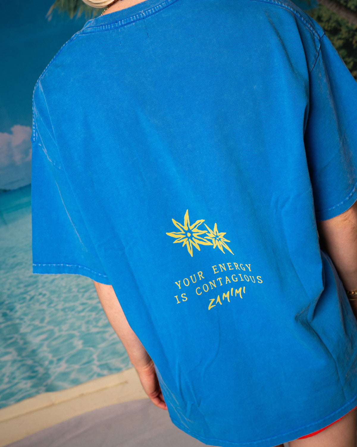 Zamimi You Are Art Tee - Blue