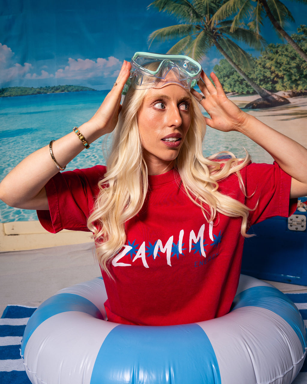 Zamimi Energy Tee - Red