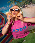 Zamimi Grateful Tee - Pink