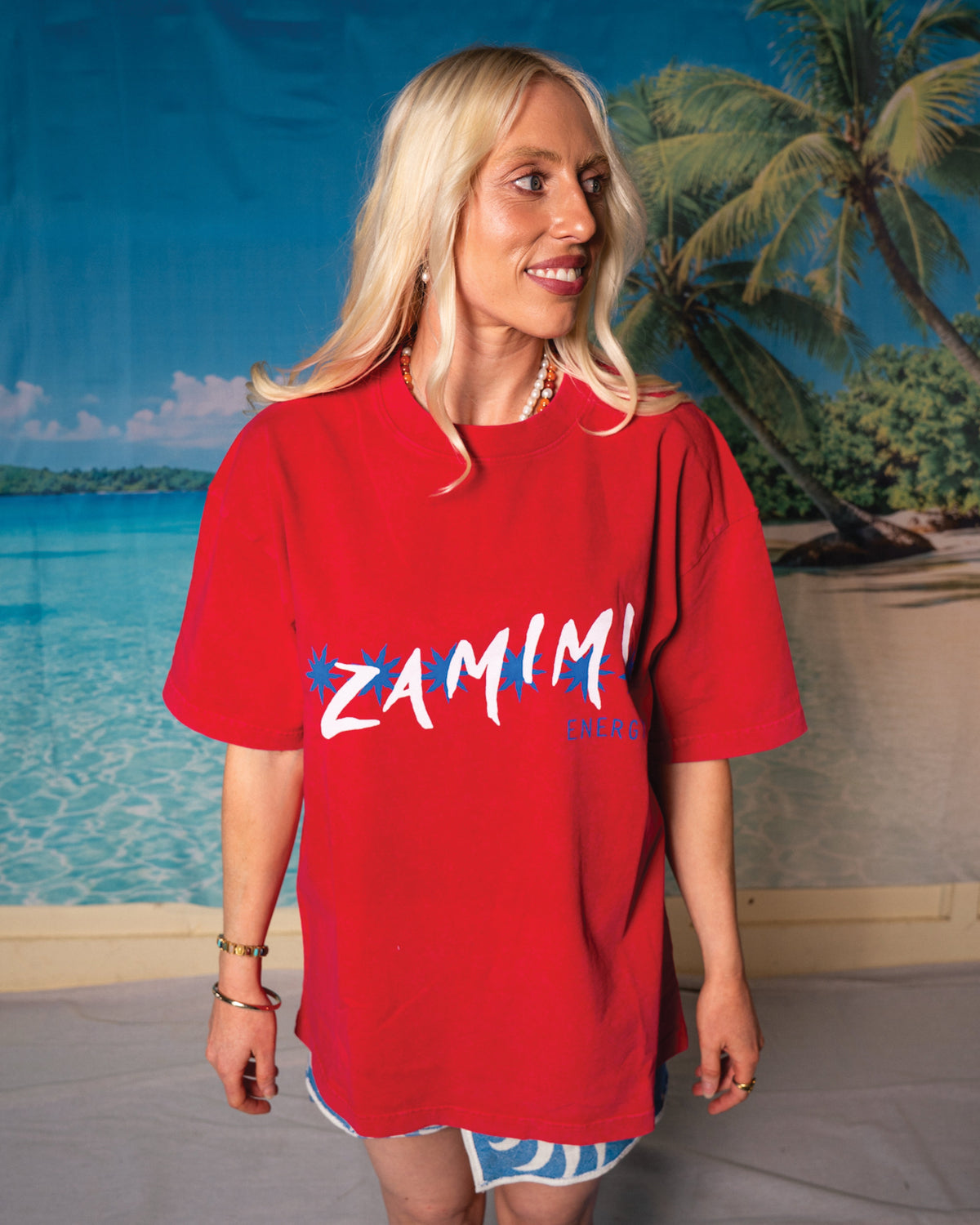 Zamimi Energy Tee - Red