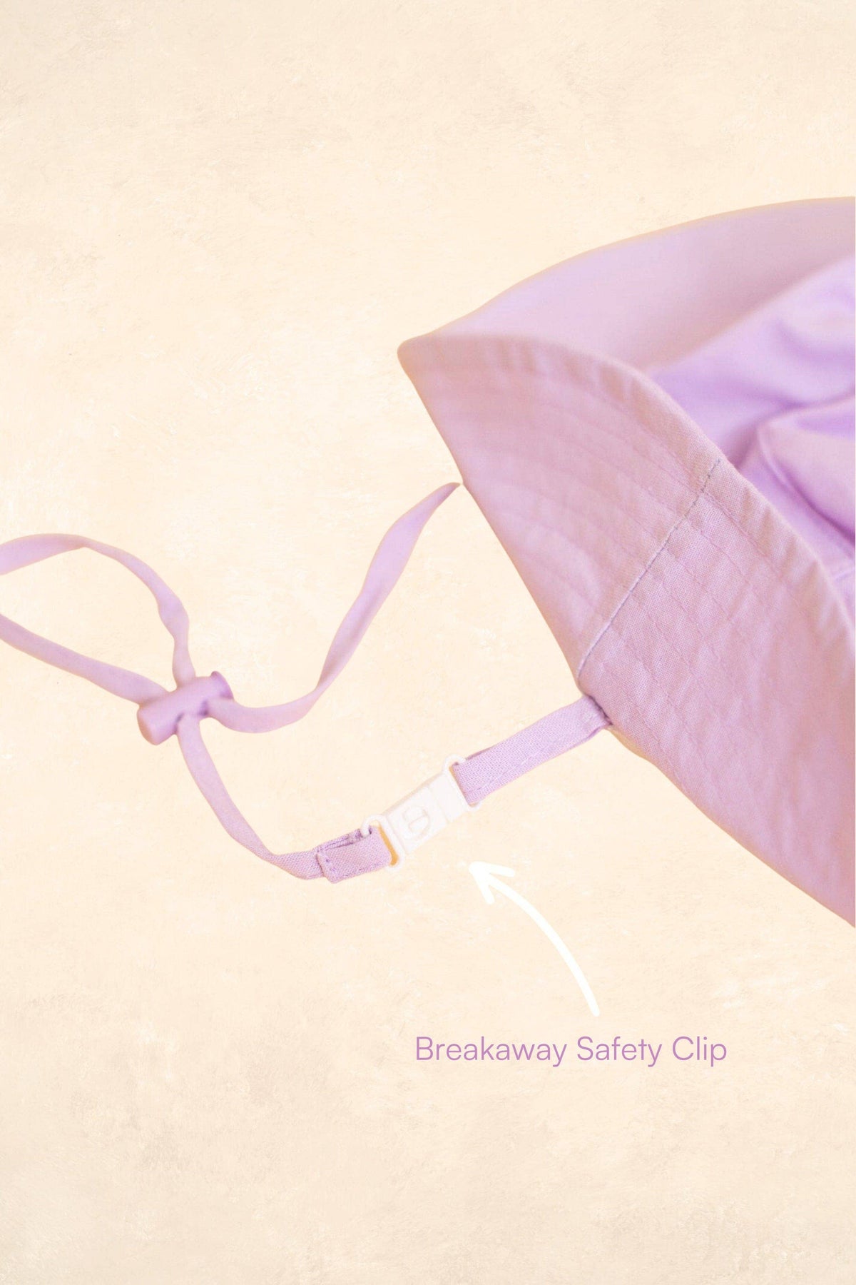 Cotton Sun Hat: Lilac / Small