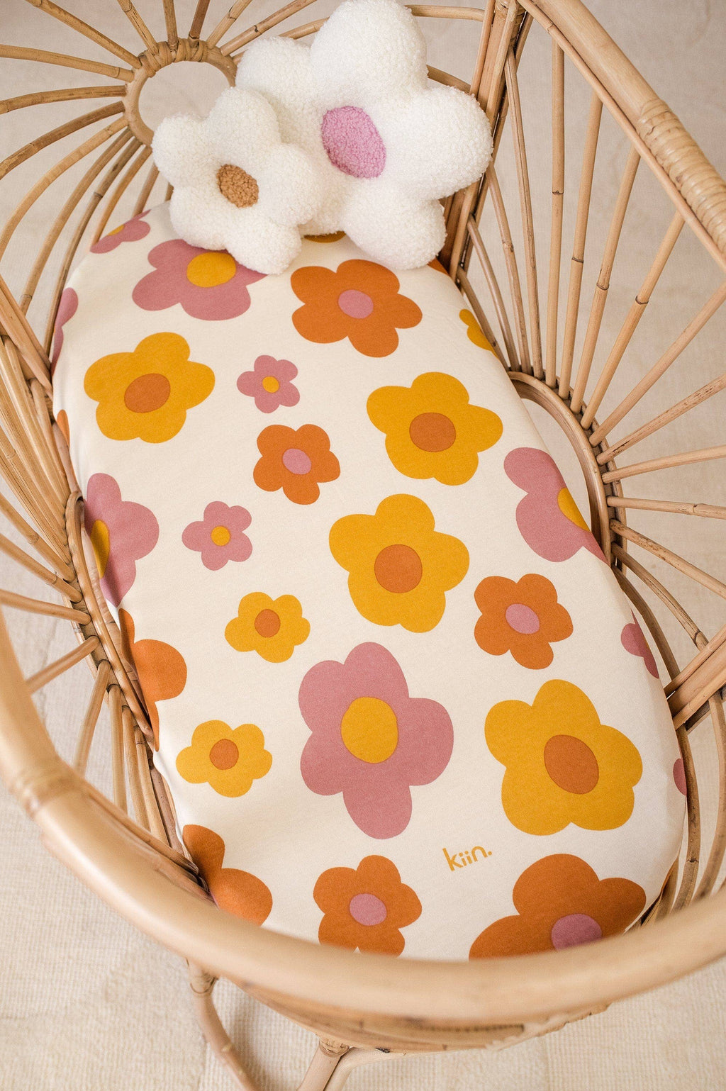 Bassinet/Co Sleeper Organic Sheet: Caramel