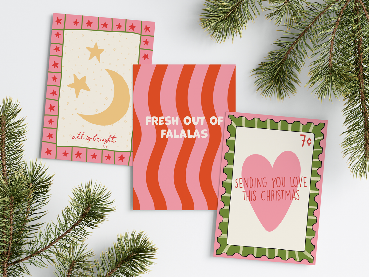 All Is Bright | Christmas Greeting Card