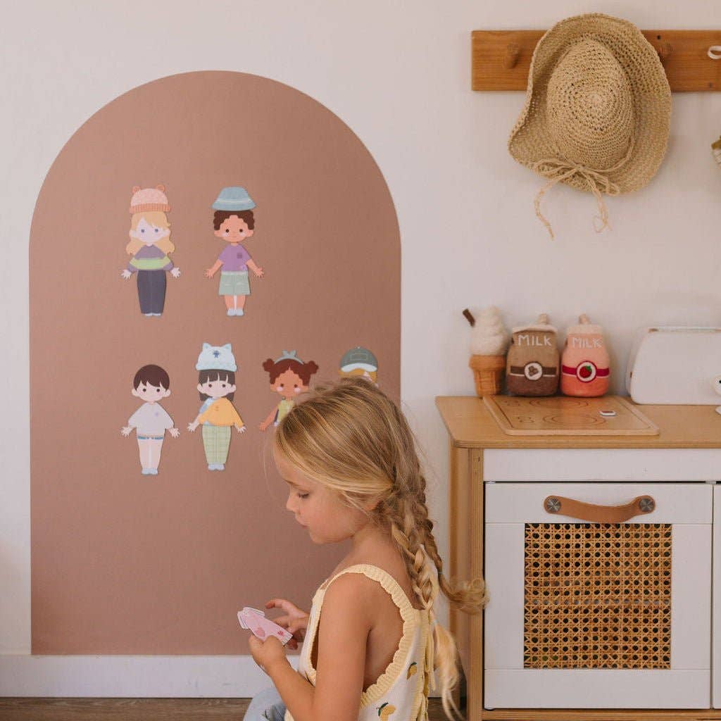 Dress Me Up Magnet Set | Mix & Match Magnetic Dolls for Kids