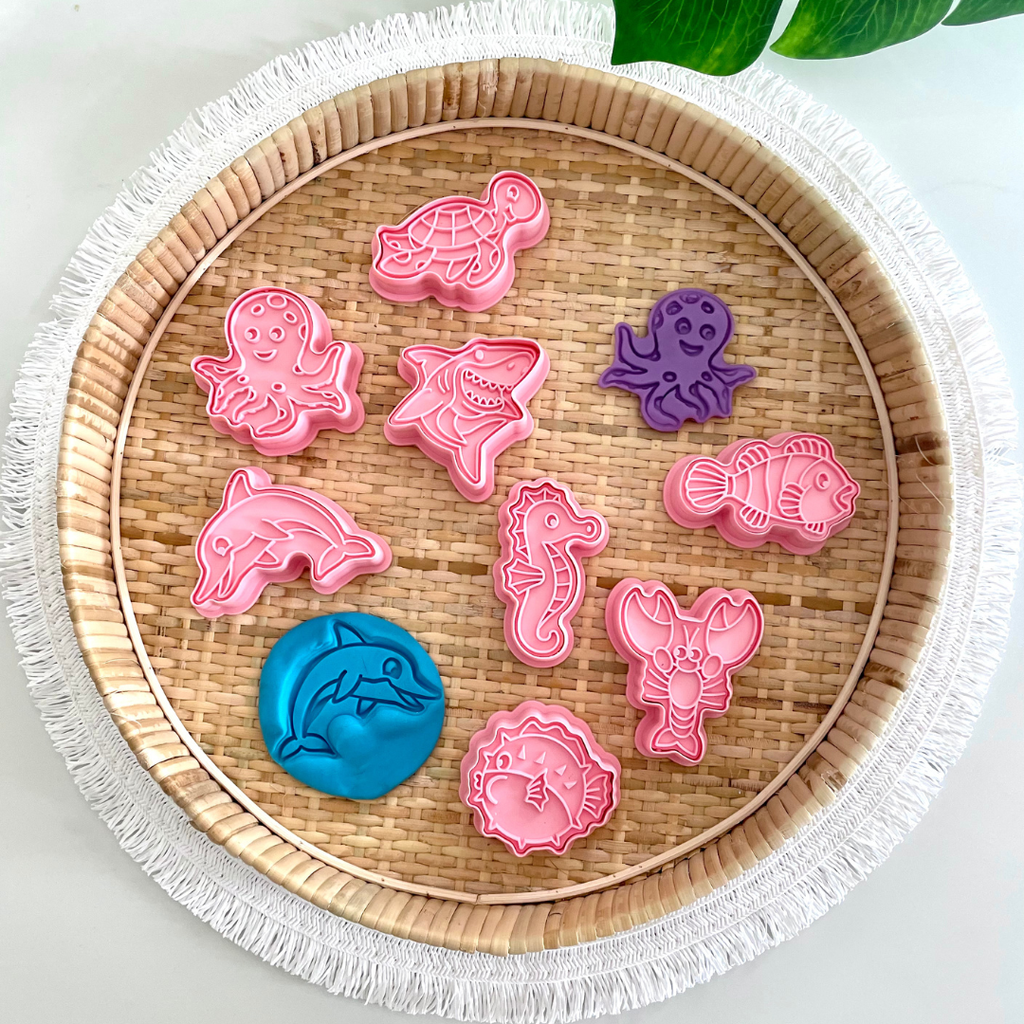 Sea Life - Cutters and Stamps Set (w/s)